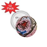 Marbling collage 1.75  Buttons (10 pack)