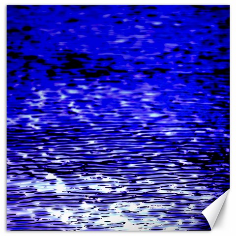 Blue Waves Flow Series 1 Canvas 16  x 16  from ArtsNow.com 15.2 x15.41  Canvas - 1