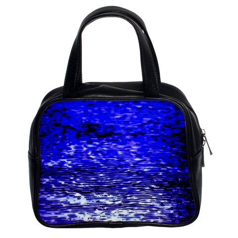 Blue Waves Flow Series 1 Classic Handbag (Two Sides) from ArtsNow.com Front