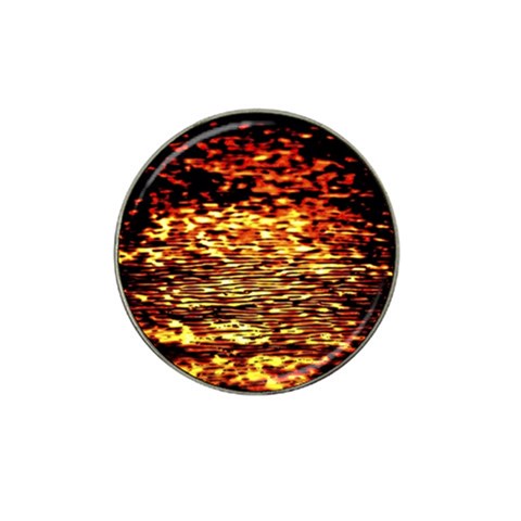 Yellow Waves Flow Series 1 Hat Clip Ball Marker (10 pack) from ArtsNow.com Front