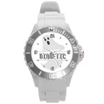 Screenshot 2021-12-21 11.02.49 AM Round Plastic Sport Watch (L)