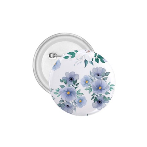 Floral pattern 1.75  Buttons from ArtsNow.com Front