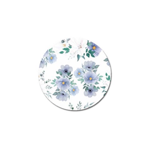 Floral pattern Golf Ball Marker (10 pack) from ArtsNow.com Front
