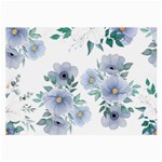 Floral pattern Large Glasses Cloth (2 Sides)