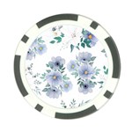 Floral pattern Poker Chip Card Guard