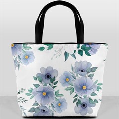 Floral pattern Bucket Bag from ArtsNow.com Front