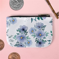 Floral pattern Mini Coin Purse from ArtsNow.com Back