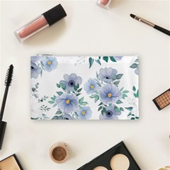 Floral pattern Cosmetic Bag (Small) from ArtsNow.com Front