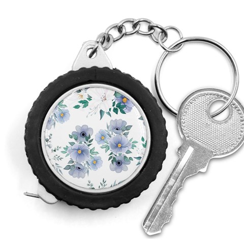 Floral pattern Measuring Tape from ArtsNow.com Front