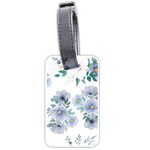 Floral pattern Luggage Tag (one side)