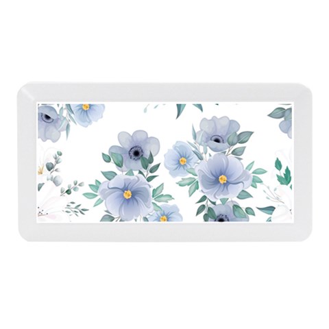 Floral pattern Memory Card Reader (Mini) from ArtsNow.com Front