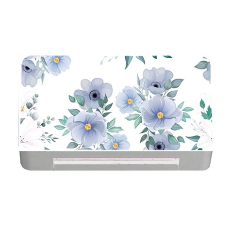 Floral pattern Memory Card Reader with CF from ArtsNow.com Front