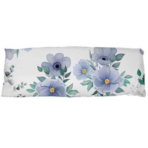 Floral pattern Body Pillow Case (Dakimakura) from ArtsNow.com Body Pillow Case