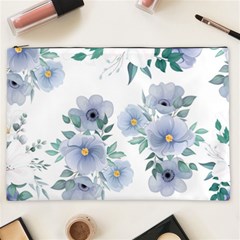 Floral pattern Cosmetic Bag (XXL) from ArtsNow.com Front