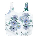 Floral pattern Full Print Recycle Bag (L)