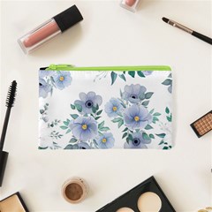 Floral pattern Cosmetic Bag (XS) from ArtsNow.com Front