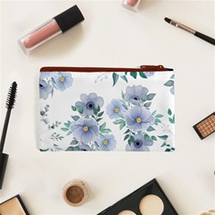 Floral pattern Cosmetic Bag (XS) from ArtsNow.com Back