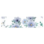 Floral pattern Satin Scarf (Oblong)