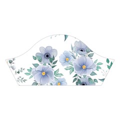 Floral pattern Cotton Crop Top from ArtsNow.com Left Sleeve