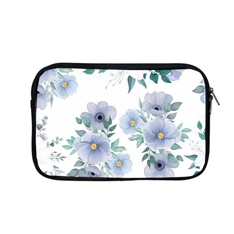 Floral pattern Apple MacBook Pro 13  Zipper Case from ArtsNow.com Front
