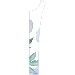 Floral pattern Women s Button Up Vest from ArtsNow.com Button Placket Right