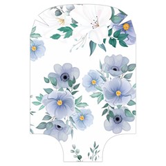 Floral pattern Luggage Cover (Large) from ArtsNow.com Back