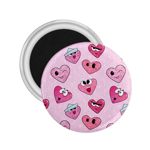 Emoji Heart 2.25  Magnets from ArtsNow.com Front