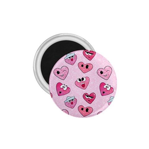 Emoji Heart 1.75  Magnets from ArtsNow.com Front