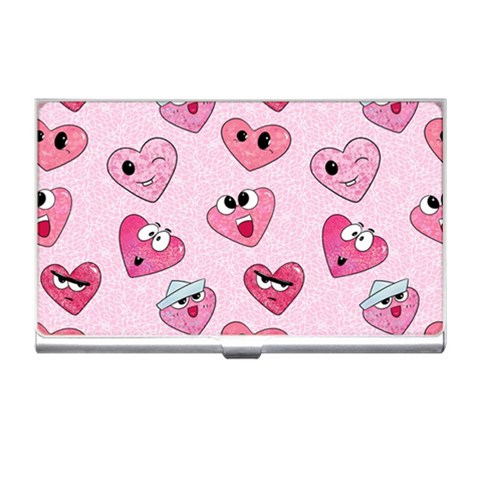 Emoji Heart Business Card Holder from ArtsNow.com Front