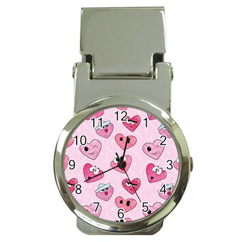 Emoji Heart Money Clip Watches from ArtsNow.com Front