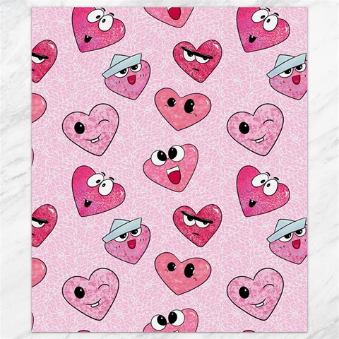Emoji Heart Canvas 8  x 10  from ArtsNow.com 8.15 x9.66  Canvas - 1