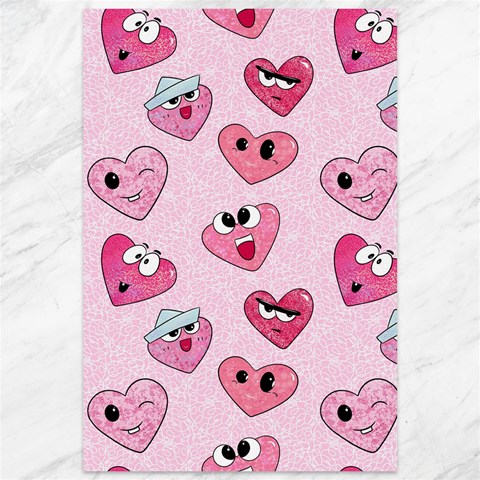 Emoji Heart Canvas 12  x 18  from ArtsNow.com 11.88 x17.36  Canvas - 1