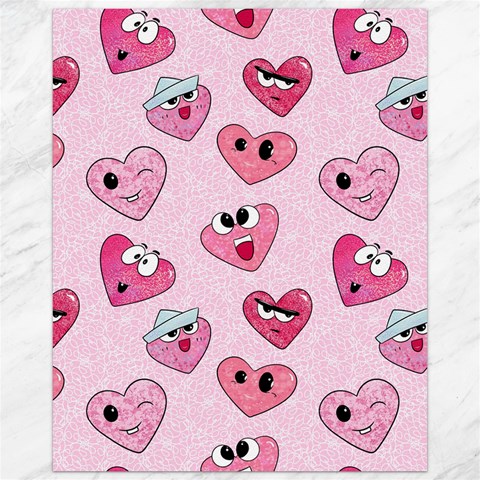 Emoji Heart Canvas 16  x 20  from ArtsNow.com 15.75 x19.29  Canvas - 1