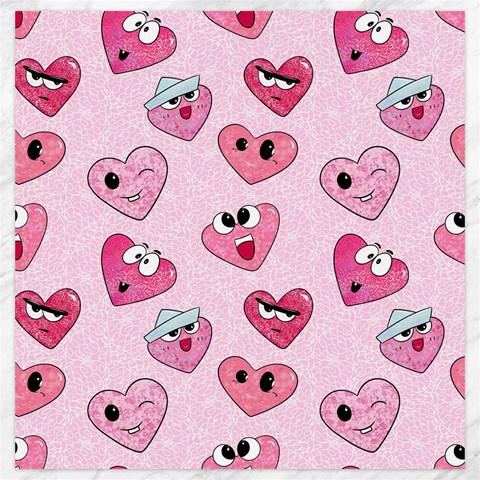 Emoji Heart Canvas 20  x 20  from ArtsNow.com 19 x19.27  Canvas - 1