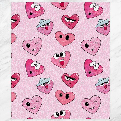 Emoji Heart Canvas 20  x 24  from ArtsNow.com 19.57 x23.15  Canvas - 1
