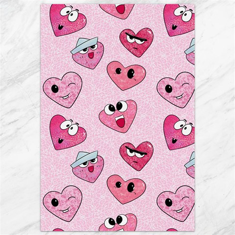 Emoji Heart Canvas 20  x 30  from ArtsNow.com 19.62 x28.9  Canvas - 1