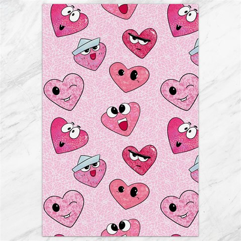 Emoji Heart Canvas 24  x 36  from ArtsNow.com 23.35 x34.74  Canvas - 1