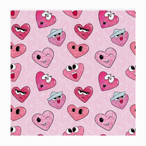 Emoji Heart Medium Glasses Cloth from ArtsNow.com Front
