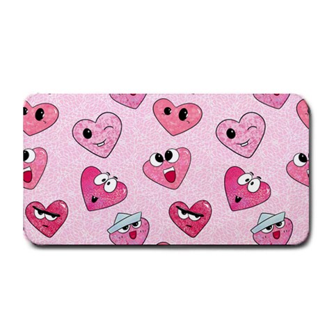 Emoji Heart Medium Bar Mats from ArtsNow.com 16 x8.5  Bar Mat