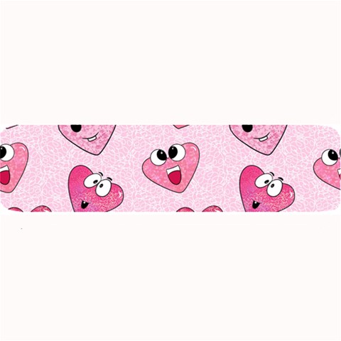 Emoji Heart Large Bar Mats from ArtsNow.com 32 x8.5  Bar Mat