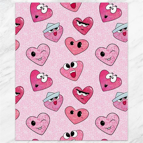 Emoji Heart Canvas 11  x 14  from ArtsNow.com 10.95 x13.48  Canvas - 1
