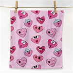 Emoji Heart Face Towel