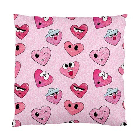 Emoji Heart Standard Cushion Case (Two Sides) from ArtsNow.com Front