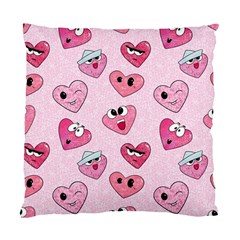 Emoji Heart Standard Cushion Case (Two Sides) from ArtsNow.com Front