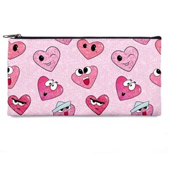 Emoji Heart Pencil Case from ArtsNow.com Front