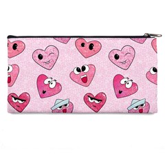 Emoji Heart Pencil Case from ArtsNow.com Back