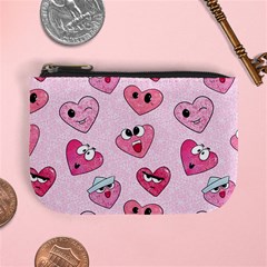 Emoji Heart Mini Coin Purse from ArtsNow.com Front