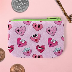 Emoji Heart Mini Coin Purse from ArtsNow.com Back