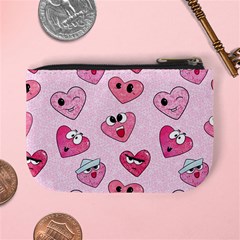 Emoji Heart Mini Coin Purse from ArtsNow.com Back