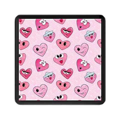 Emoji Heart Memory Card Reader (Square) from ArtsNow.com Front